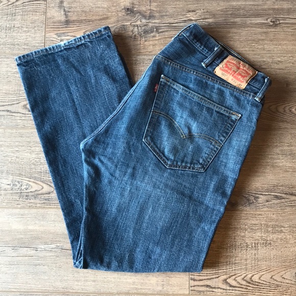 Mens Levis 5 W38 L32 Jeans 